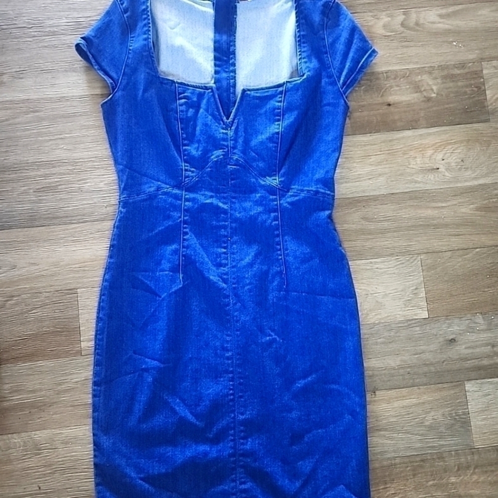 Guess denim short dress